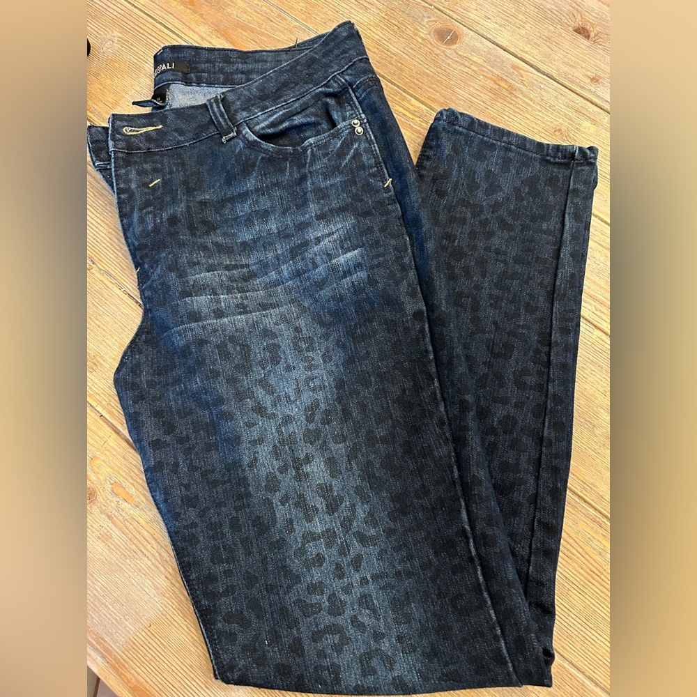 Leopard Denim